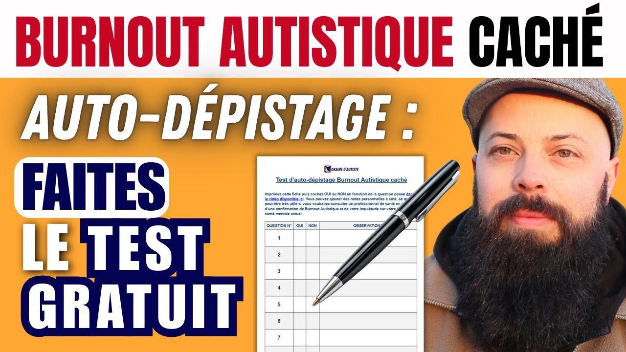 Burnout Autistique caché : faites le test (13 questions pour vous aider à déterminer si vous l'êtes)
