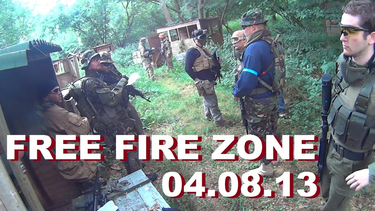 Free Fire Zone Airsoft Game 04.08.13 'Poison & Landmines' w/ 'The Crazy