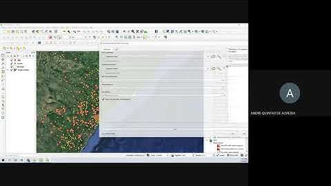 Matriz de distância no software livre Qgis (Distance to Nearest Hub - line to Hub).