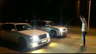 Subaru Forester SG5 EJ205 AT Turbo VS Toyota Majesta 1JZ-GTE Garret 30 Vems AT