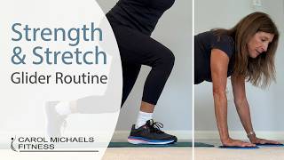 Strength Training & Stretching with Gliders from the mat