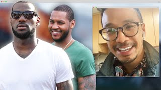 LeBron James Saved Carmelo Anthony's Life | NBA Desktop | The Ringer