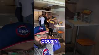 What are the Chicago @cubs Suites seats like? #chicagocubs #wrigleyfield #cubssuites