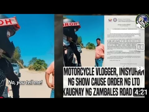 FILIPINA 'MOTORCYCLE VLOGGER'... ROAD RAGE GOES VIRAL IN THE ...