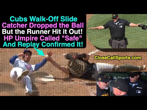 Cubs Win Even Though Bellinger Knocked Ball Out of Bart's Hand During Tag Attempt - A Rules Review