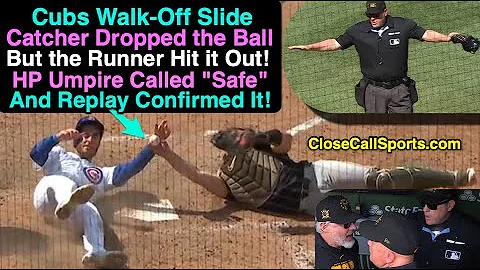 Cubs Win Even Though Bellinger Knocked Ball Out of Bart's Hand During Tag Attempt - A Rules Review