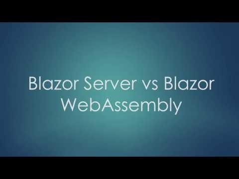 Basic differences between Blazor Server and Blazor WebAssembly ...