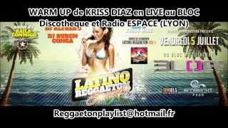 WARM UP de KRISS DIAZ en LIVE au BLOC Discotheque et Radio ESPACE (LYON)