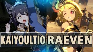 GBVSR:🔥Kaiyo Ultio (Nier) Vs Raeven (Djeeta)🔥| High Level Gameplay.