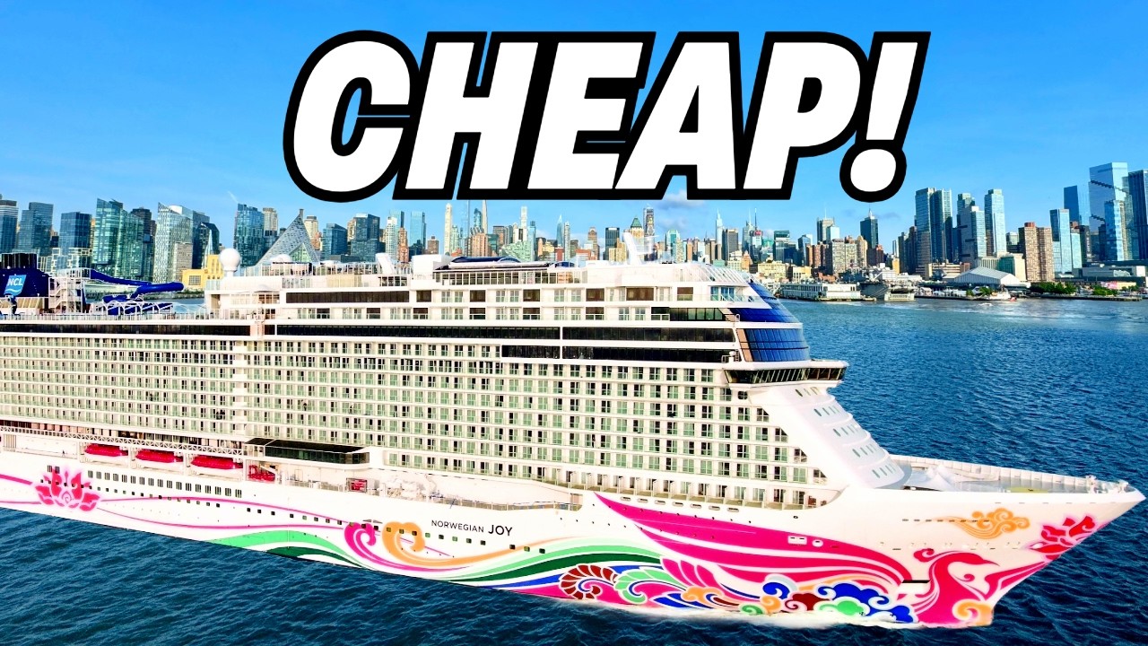 Embarking on the CHEAPEST 7-Day Cruise - Norwegian Joy