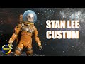 Stan Lee Marvel Legend Custom - Versión Astronauta Inspirado del cameo en Guardianes de la Galaxia 2