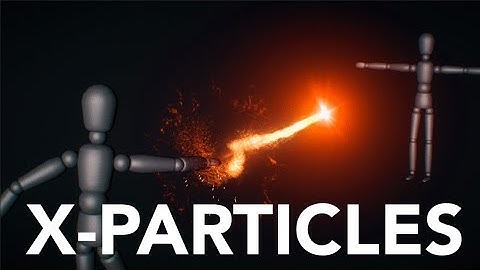 Magic Spell - Test Render (After Effects, Cinema 4D, X-Particles, Saber, Optical Flares, Shockwave)