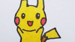 How to Draw Chibi Pikachu (Pokemon) /cute Drawings screenshot 5