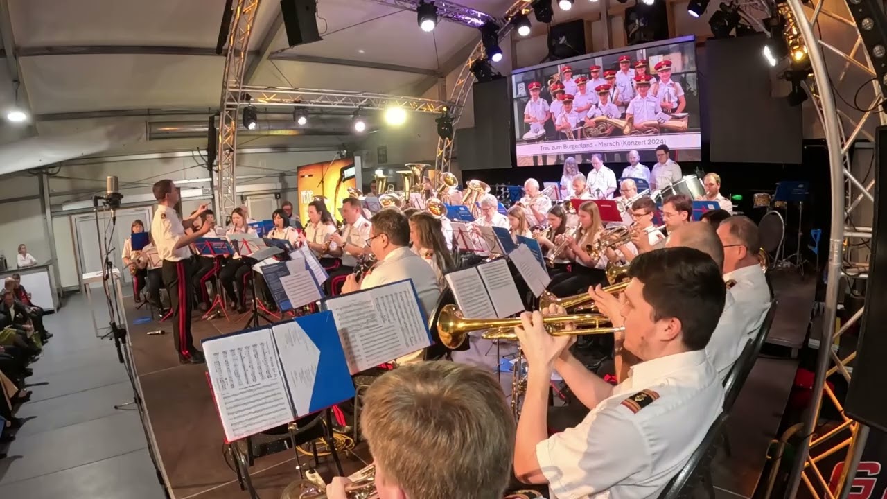 Treu zum Burgenland - Marsch - Stadtkapelle Jennersdorf