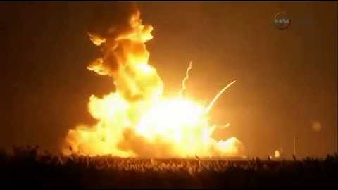 NASA Rocket Explodes Just 6 Seconds After Launch.mp4