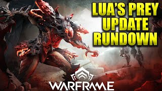 Warframe Lua's Prey Update Overview! Varuna & Weapons! New Nightwave!