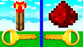 🦅 Redstone Torch & Redstone Dust Key - Quick And Simple