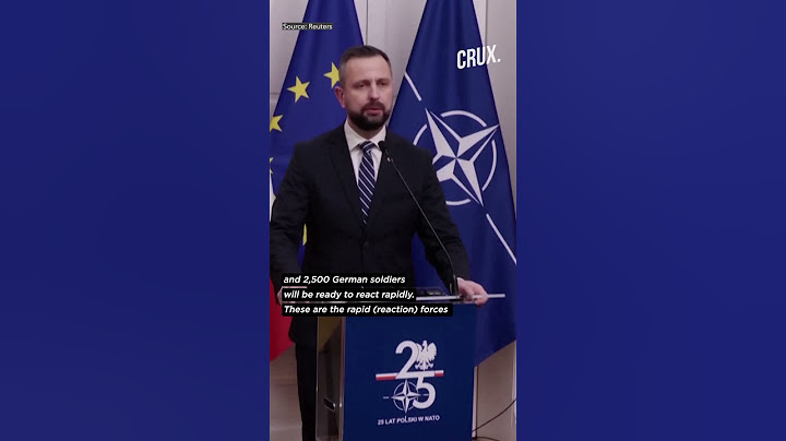 Polska i Niemcy ogłaszają utworzenie Sił Szybkiego Reagowania
