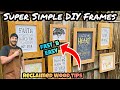 Fast & Easy DIY Frames: Beginner Woodworking Tips and Tricks