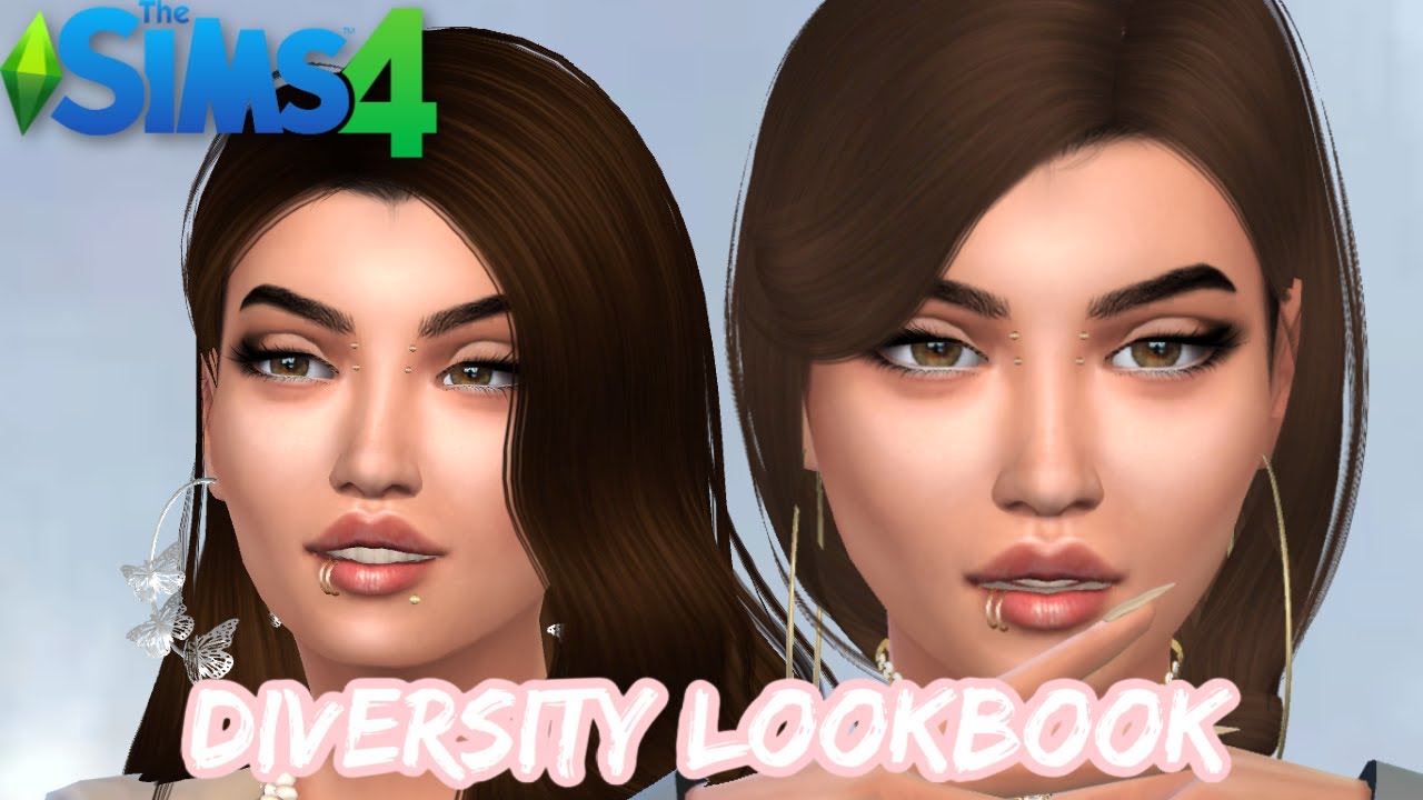 Leigh Pasang - Sims 4 CAS (Diversity Lookbook Part 5) + CC Links - YouTube