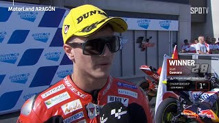 [MotoGP™] Aragon GP - Moto3 Interview & Podium