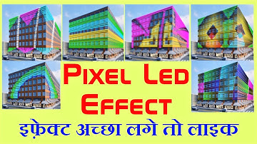 building par live effect in NeonPlay | pixel Programming | led | pixel | light | bharat | thoran