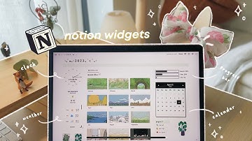 NOTION TUTORIAL | How to Embed Widgets to Notion for Free with Indify