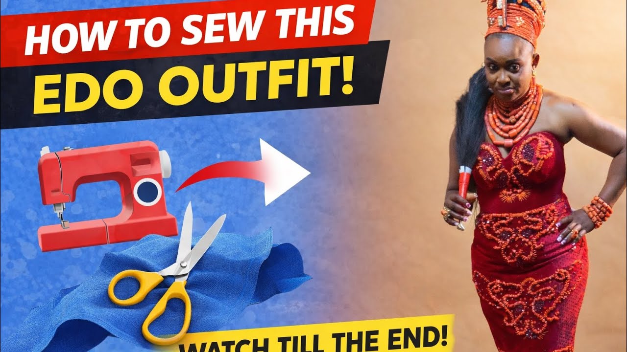 How to make an edo bridal dress with beading 