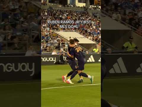 Rubén Ramos Jr. First MLS Goal 🥹 #lagalaxy #mls