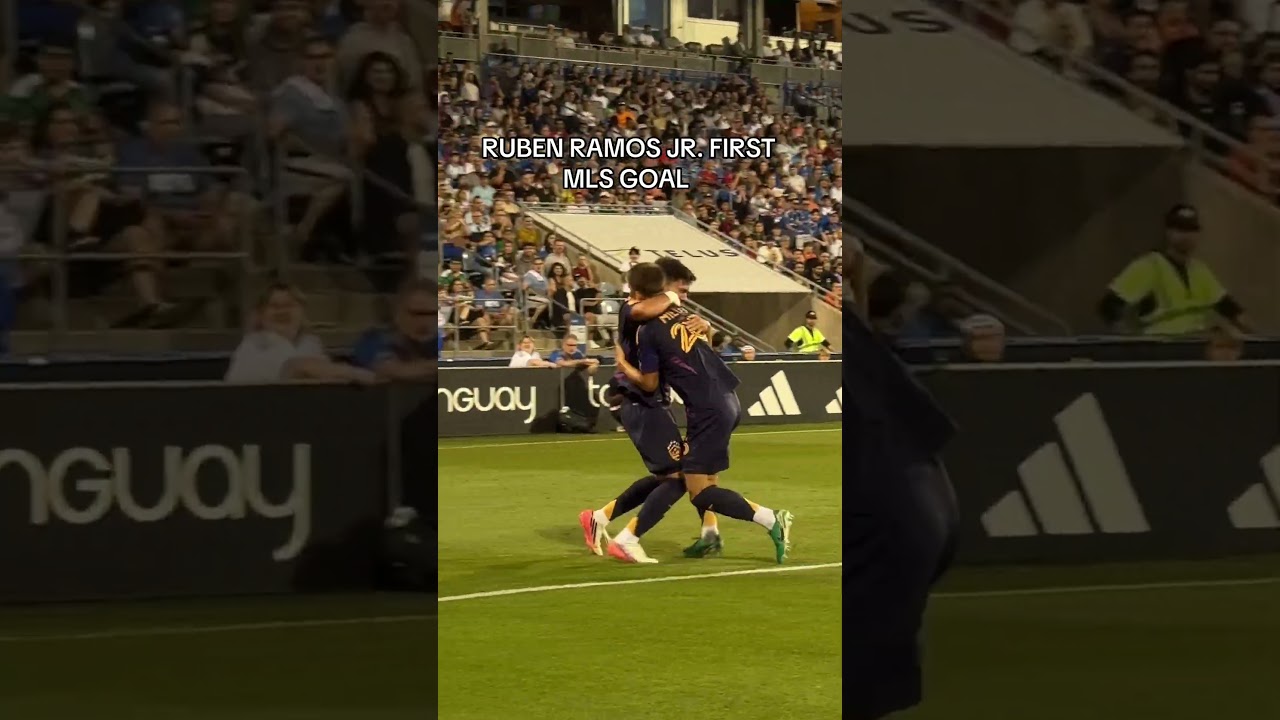 Rubén Ramos Jr. First MLS Goal 🥹 #lagalaxy #mls