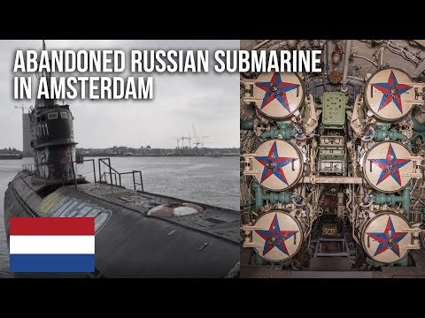 An abandoned Russian Submarine in Amsterdam