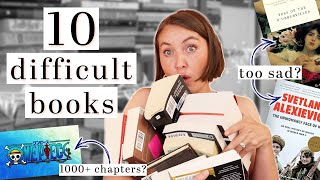 10 Difficult Books I Want To Read Because I'm Insane