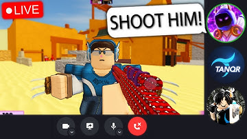 So I let Arsenal YOUTUBERS Control my Game.. (Roblox Arsenal)