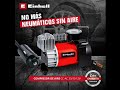 Compresor De Aire Carro Moto 12 Vol 10 Bar Einhell Cc-ac 35/10. Compresor Portátil. Mini Compresor.