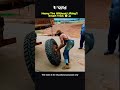 Lift Heavy Tire Without Strength?! 🤯 Smart Physics Trick 🚛 #shorts