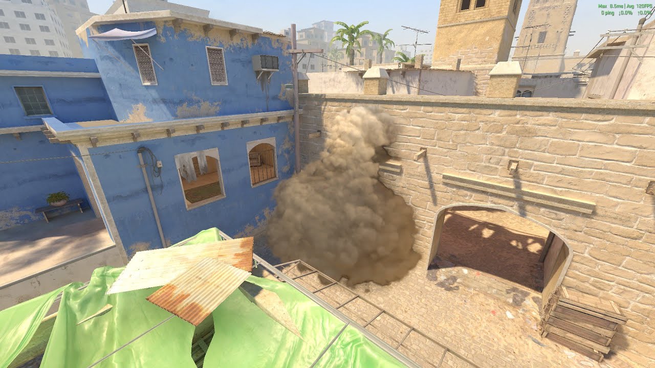 Mirage, Waterfall smoke on Short (Pixel perfect)