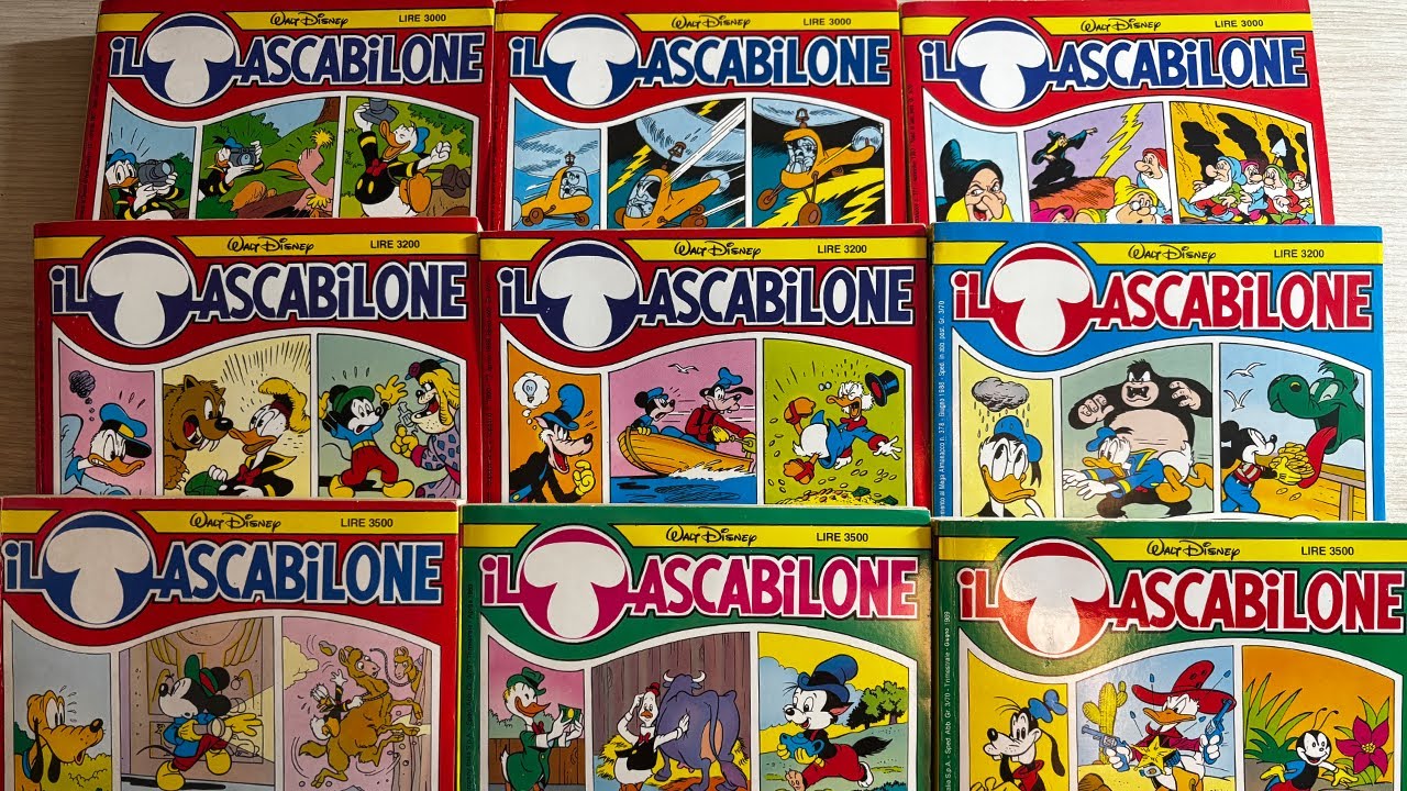 il Tascabilone e gli Albi Tascabili di Topolino