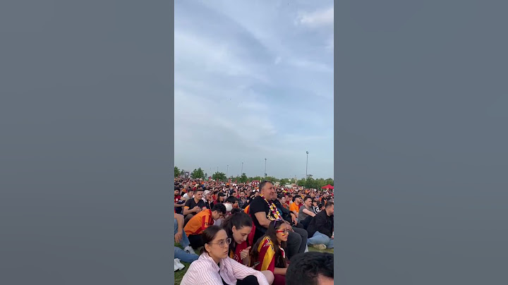 Galatasaray taraftarı Yenikapı Etkinlik Alanı’nda Göztepe karşılaşmasını böyle takip ediyor!