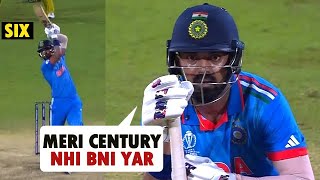 KL Rahul shocked after his Six when he was close to his Century 97 against Australia | Ind vs Aus