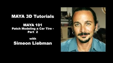 Maya   Patch Modeling a Car Tire   Part 2
