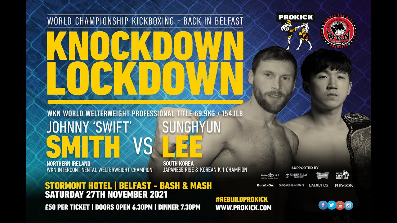 Fight Promo Sunghyun Lee Vs Johnny Smith Nov 27th 21 Youtube