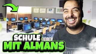 Schule Mit Almans Marokkaner Bähbät Schüler Im Computerraum Mitten Im Biologieunterricht