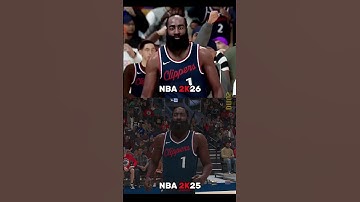NBA 2K26 Vs NBA 2K25 Early Comparison #nba2k26 #nba2k25 #nba2k