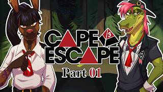 Cape Escape 3 Part 1 - Welcome, Agents! [Furry Actual Play in Triangle Agency] screenshot 2