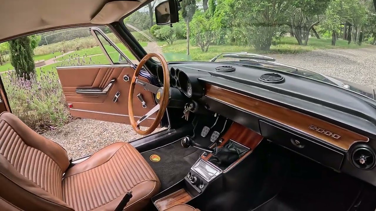 1973 Alfa Romeo 2000 GTV - Interior Tour