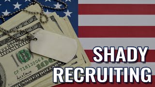 Ex-Army Recruiter REACTS to The US Military Shady Recruitment Practices