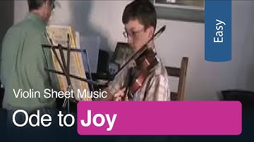 Ode to Joy (Beethoven) | Free Easy Violin Sheet Music