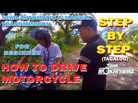 Video: Paano ka sumandal sa isang motorsiklo?