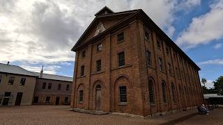 ⁴ᴷ⁶⁰ Walking Sydney, Australia: Hyde Park Barracks UNESCO World Heritage Site