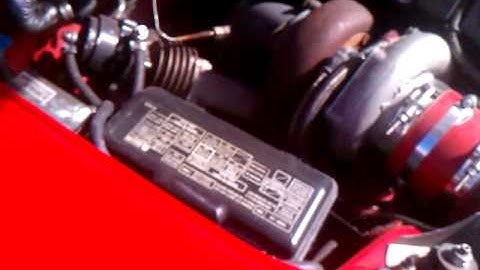 Turbo S2000 cold start and walk around